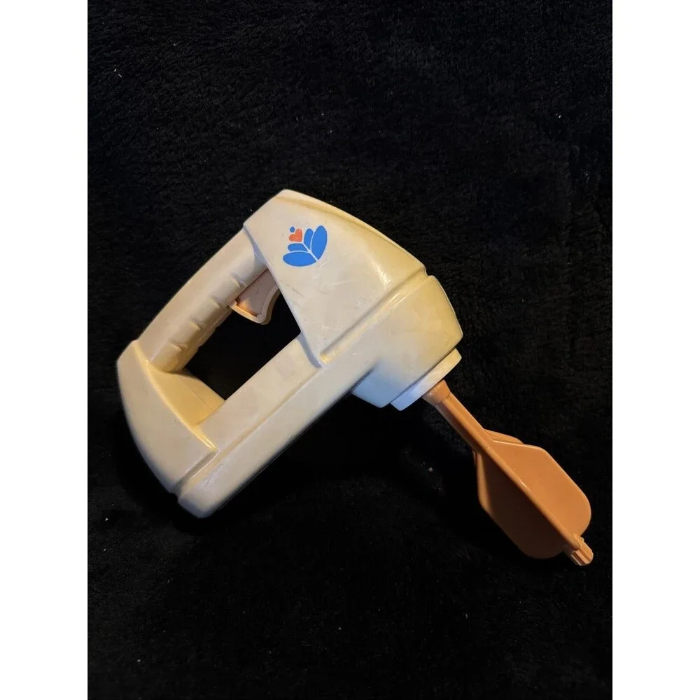 Vintage 80s Yellow Fisher Price Fun with Food Hand Mixer